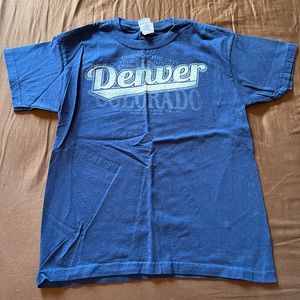 Denver Colorado - Blue T-Shirt